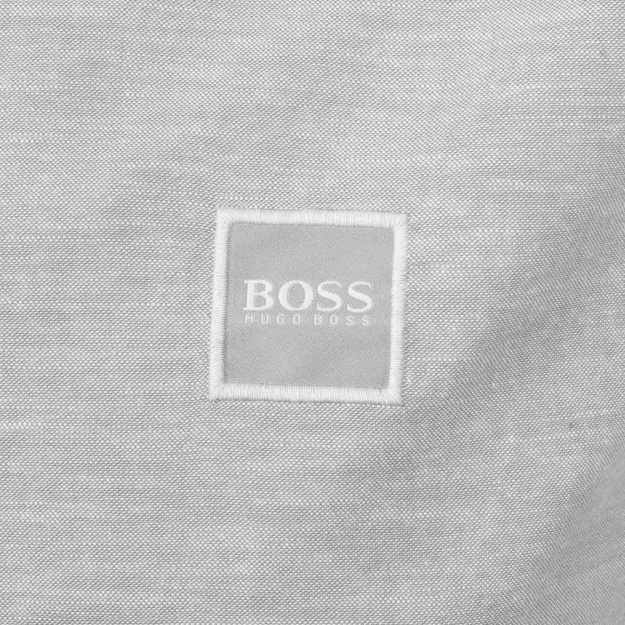 Alternative Image for ProductBOSS Mabsoot Long Sleeved Shirt Grey3